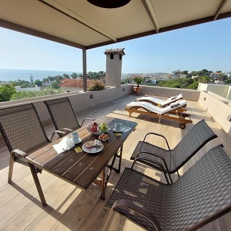Sea View Apartment 15 Min From Athens Airport Nea Makri Luaran gambar