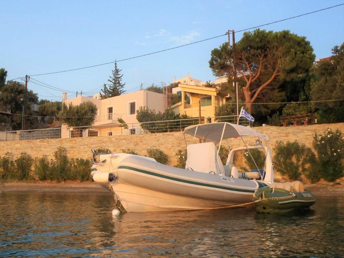 Sea View Apartment 15 Min From Athens Airport Nea Makri Luaran gambar