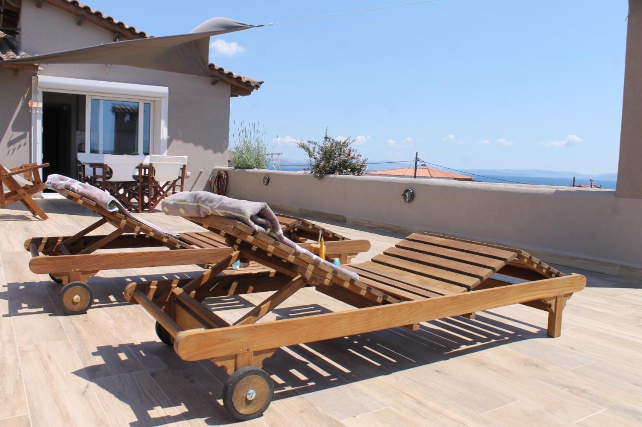Sea View Apartment 15 Min From Athens Airport Nea Makri Luaran gambar