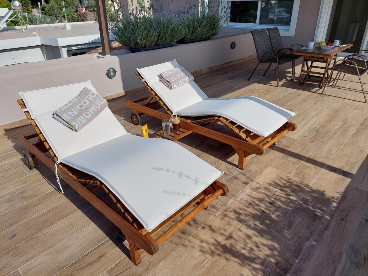 Sea View Apartment 15 Min From Athens Airport Nea Makri Luaran gambar