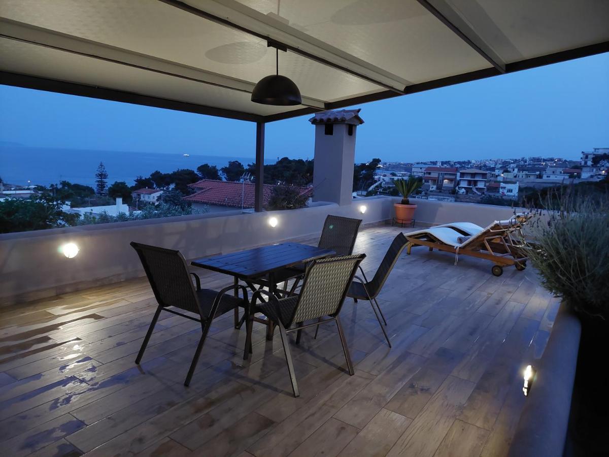 Sea View Apartment 15 Min From Athens Airport Nea Makri Luaran gambar