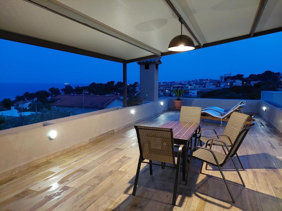 Sea View Apartment 15 Min From Athens Airport Nea Makri Luaran gambar